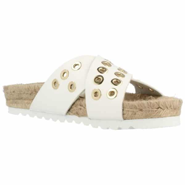 LEATHER SANDALS VIGUERA WHITE 1281