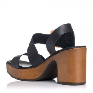 LEATHER SANDALS 5245/2 OH MY SANDALS BLACK