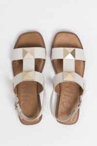 FLAT LEATHER SANDALS 5159/2 OH MY SANDALS WHITE