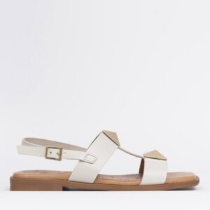 FLAT LEATHER SANDALS 5159/2 OH MY SANDALS WHITE