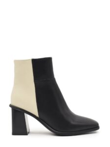 ANKLE BOOTS WITH SQUARE HEEL 462G629 AZAREY BLACK/ECRU