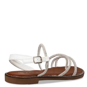 FLAT SANDALS E96-19011-33 ENVIE SHOES WHITE