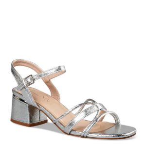 MID-HEELS SANDALS V37-19135-21 ENVIE SHOES SILVER