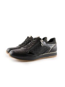 ANATOMIC SNEAKERS WITH ZIPPER 1-23603-42 098 TAMARIS BLACK