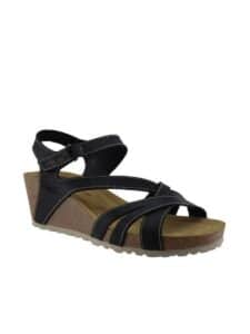 ANATOMIC PLATFORM SANDALS 5633 INTERBIOS NEGRO