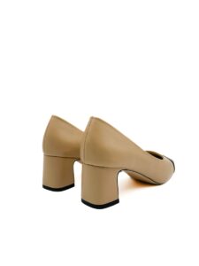 VEGAN LOW HEELED PUMPS M4675/2 CORINA SHOES BEIGE