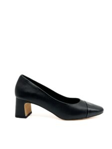 VEGAN LOW HEELED PUMPS M4675/1 CORINA SHOES BLACK