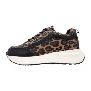 CASUAL SNEAKERS IK2318/2 GIANNA KAZAKOU ANIMAL PRINT LEOPARD