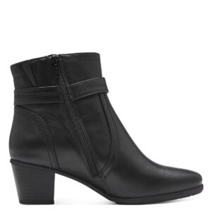 MIDDLE HEELED BOOTS 8-25363-43 001 JANA SHOES BLACK