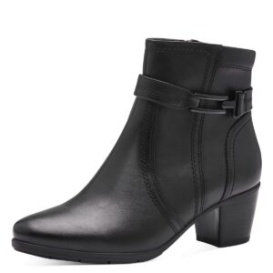 MIDDLE HEELED BOOTS 8-25363-43 001 JANA SHOES BLACK