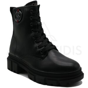 ARMY BOOTS WITH BLACK DETAILS 5-25210-43 001 S.OLIVER BLACK