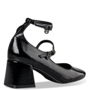 SHINY PUMPS E42-20119-34 ENVIE SHOES BLACK