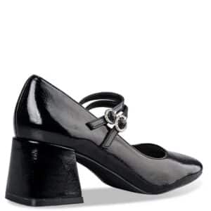 SHINY PUMPS E42-20120-34 ENVIE SHOES BLACK