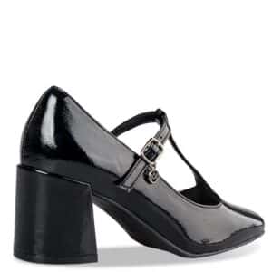 SHINY PUMBS E42-20127-34 ENVIE SHOES BLACK