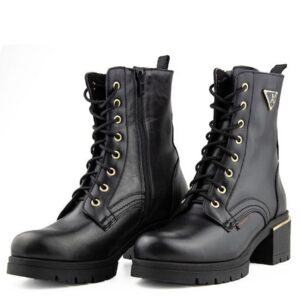 LEATHER ARMY BOOTS 51179-721 COMMANCHERO BLACK