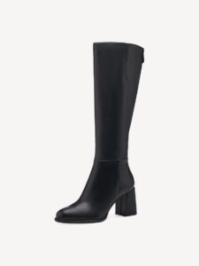 SHINE HIGH HEELED BOOTS  1-25515-41 001 TAMARIS BLACK