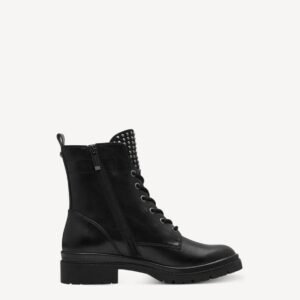 ARMY BOOTS 1-25236-43 001 TAMARIS BLACK