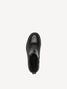 CHELSEA BOOTS WITH SILVER DETAILS 1-25428- 43 001 TAMARIS BLACK