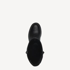 VEGAN BOOTS WITH TWO ZIPPERS 1-25643-43 001 TAMARIS BLACK