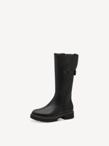 VEGAN BOOTS WITH LITTLE DETAIS 1-26609-43 001 TAMARIS BLACK