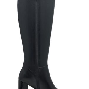 LEATHER HIGH HEELED BOOTS 1-25544-43 098 TAMARIS BLACK