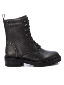 ARMY BOOTS WITH ZIPPER 143090 XTI BLACK