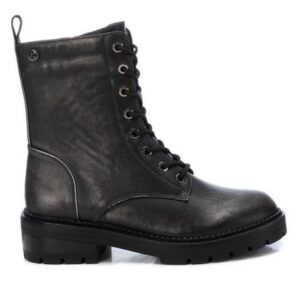 ARMY BOOTS WITH ZIPPER 143090 XTI BLACK