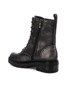 ARMY BOOTS WITH ZIPPER 143090 XTI BLACK