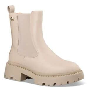 CHELSEA BOOTS WITH ZIPPER E23-20215-36 ENVIE SHOES BEIGE