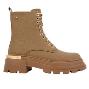 ARMY BOOTS WITH GOLDEN DETAILS A1336-H1212/2 GIANNA KAZAKOU CAMEL