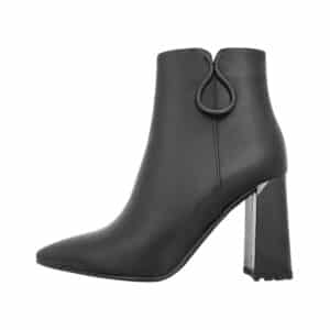 HIGH HEELED BOOTS WITH BLACK DETAILS A1931-L6693 GIANNA KAZAKOU BLACK