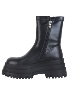 BOOTS WITH TRIPLE BOTTOM A963-L6110 GIANNA KAZAKOU BLACK