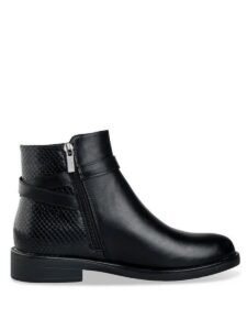 ANKLE BOOTS WITH BLACK DETAILS V63-20199-34 ENVIE SHOES BLACK