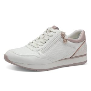 ANATOMIC SNEAKERS WITH ZIPPER 1-23603-42 119  TAMARIS WHITE/ROSE GOLD