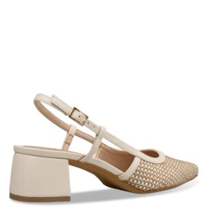 SLINGBACK PUMPS E02-21740 ENVIE SHOES BEIGE