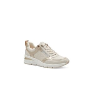 ANATOMIC SNEAKERS WITH ZIPPER 1-23721-42 430 TAMARIS BEIGE