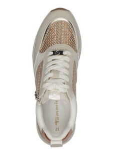 ANATOMIC SNEAKERS WITH COLORFULL DETAILS 1-23732-41 454 TAMARIS BEIGE