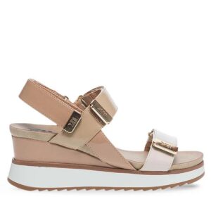 PLATFORM SANDALS 143847 XTI BEIGE