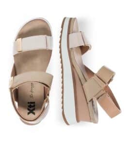 PLATFORM SANDALS 143847 XTI BEIGE