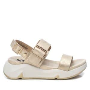 SANDALS WITH  WHITE SOLE 142738 XTI GOLD