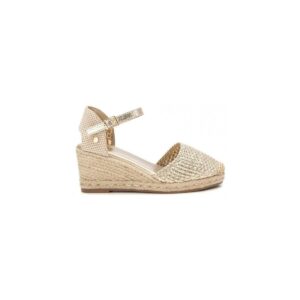 HIGH HEELED  ESPADRILLES 143844 XTI GOLD