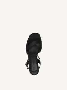 HIGH HEELED SANDALS 1-28050-42 001 TAMARIS BLACK