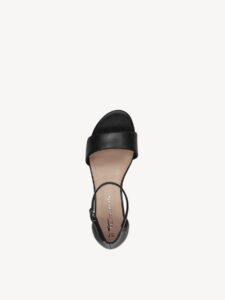 MIDDLE HEELED SANDALS 1-28295-42 020 TAMARIS  BLACK