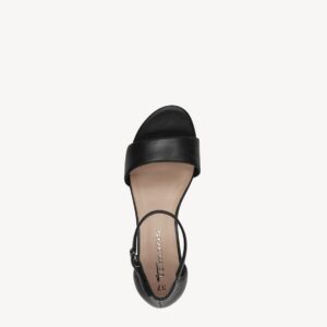 MIDDLE HEELED SANDALS 1-28295-42 020 TAMARIS  BLACK