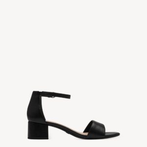 MIDDLE HEELED SANDALS 1-28295-42 020 TAMARIS  BLACK