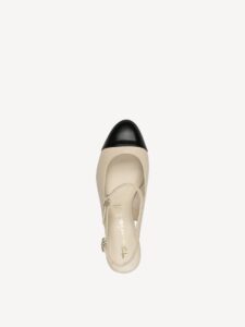 LOW HEELED SLINGBACK 1-29630-44 418 TAMARIS BEIGE