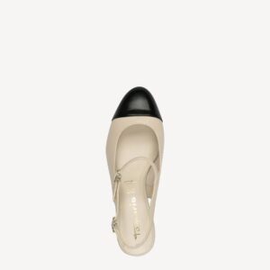 LOW HEELED SLINGBACK 1-29630-44 418 TAMARIS BEIGE