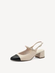 LOW HEELED SLINGBACK 1-29630-44 418 TAMARIS BEIGE