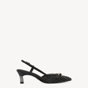 MIDDLE HEELED SLINGBACKS 1-29634-44 001 TAMARIS BLACK