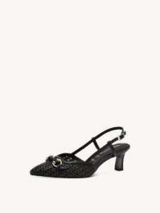 MIDDLE HEELED SLINGBACKS 1-29634-44 001 TAMARIS BLACK